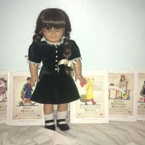 American Girl PC Molly Doll & Book Set